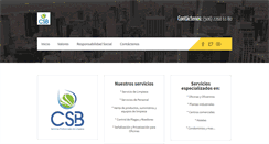 Desktop Screenshot of csbcostarica.com