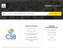 Tablet Screenshot of csbcostarica.com